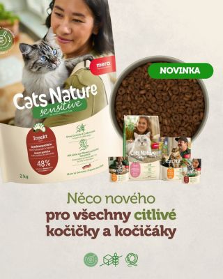 🐈👌 NOVINKA na našem e-shopu pro všechny kočičky a kočičáky, kteří prostě nemůžou jen tak něco. Naše řada Cats Nature je...
